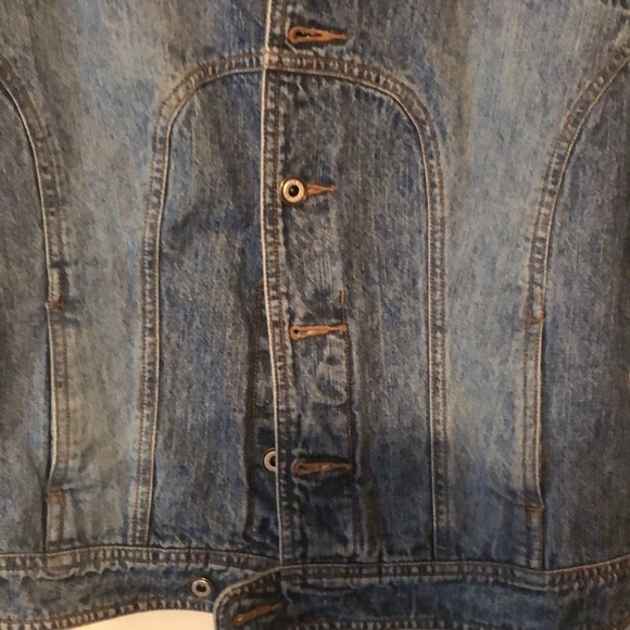 OTB, one tough babe denim jacket, lg - Picture 4 of 8